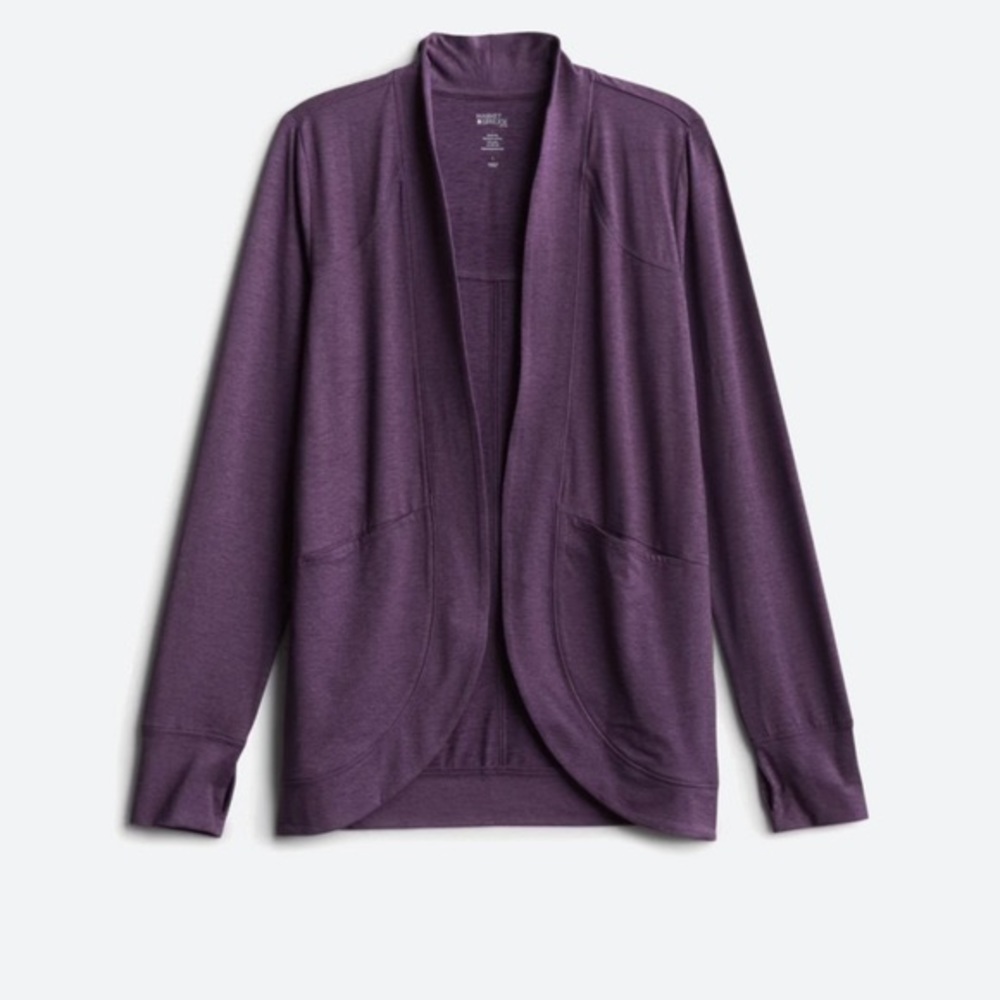 NWT Market & Spruce Zarola Active Cardigan - Large